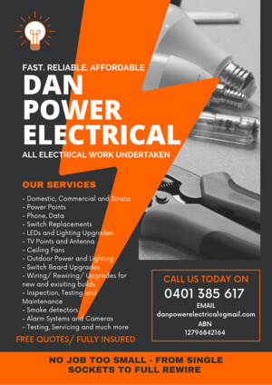 Dan Power Electrical Pic 2 - OUR SERVICES