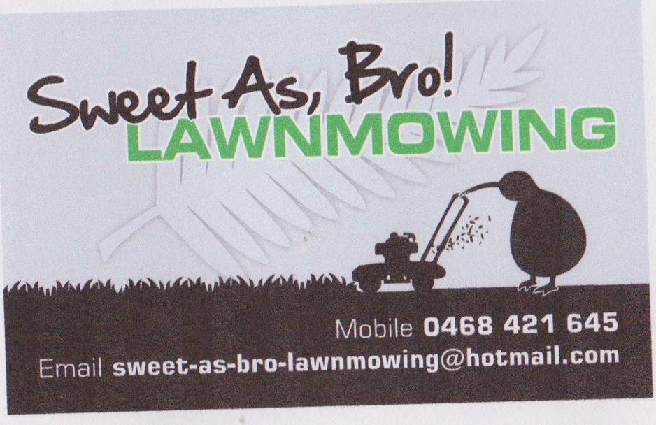 Sweet as Bro Lawnmowing Pic 1 - Sweet as Bro