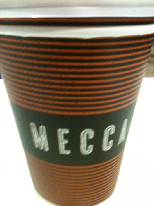 Mecca Espresso Pic 1 - Take away Long Black Heard head good stuff about this place Just had too come down and check it out