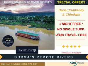 Thailand & South East Asia Travel Pic 2 - Explore Pagan the Upper Irrawaddy on a 10 nights upstream luxury river cruise on a Pandaw small ship Call us now for flight and cruise reservations