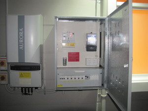 Peter McLaren Electrical Pic 5 - New switchboard with solar inverter