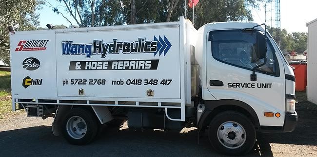 Wang Hydraulics & Hose Repairs Pic 1 - 247 Onsite Service Vehicle