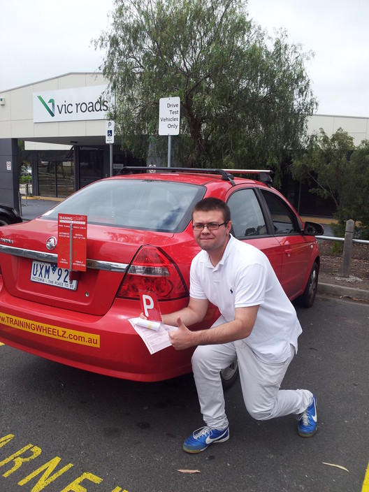 Training Wheelz Driving School Pic 1 - Great drive Sinan Gunaydin in the manual just remember look into the back when doing a 3 point turn Well done 97 pass wwwtrainingwheelzcomau at VicRoads Broadmeadows