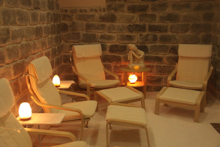 The Salt Spot Pic 1 - Our beautiful salt room ready for you to relax