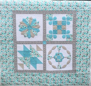 The Quilt Room Pic 5 - Semi Custom Quilted Sampler Quilt