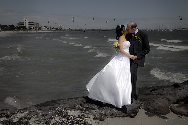 Sean Mullins Photography Pic 1 - wedding kiss