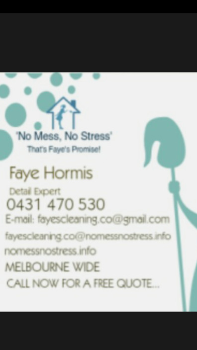 Faye's Cleaning Co Pic 1