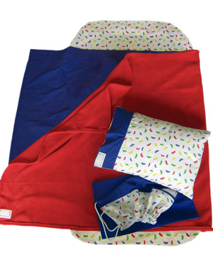 JLYBNZ Kindy Sheets Pic 5 - Red blanket