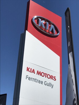 SignSkill Pty Ltd Pic 3 - KIA Pylon Sign