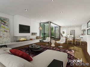 Bezalel Creative Pic 4 - Elsternwick Townhouses Architect Simon Shaw Architects