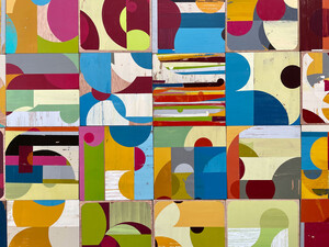 Jan Allsopp Pic 3 - Unique digital art for your wall Happy colours and abstract shapes from an Australian artist