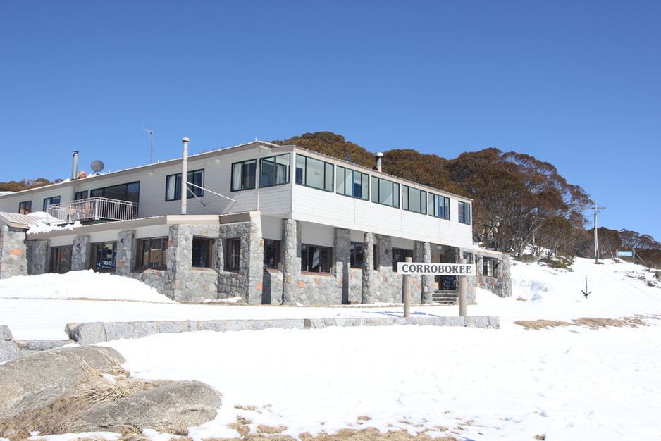 Corroboree Ski Lodge Pic 1 - Only 150 metres from Quad Chair Lift