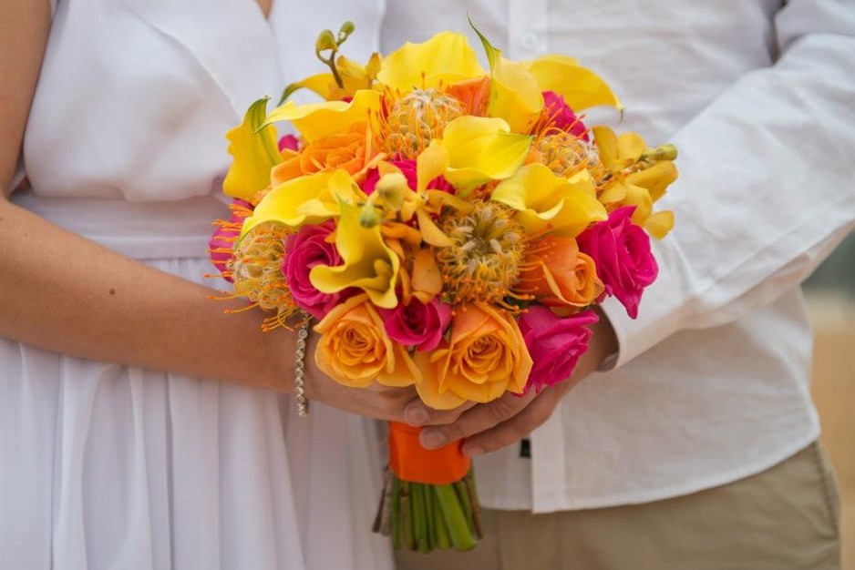 A Floral Indulgence Pic 1 - Summer wedding bouquet