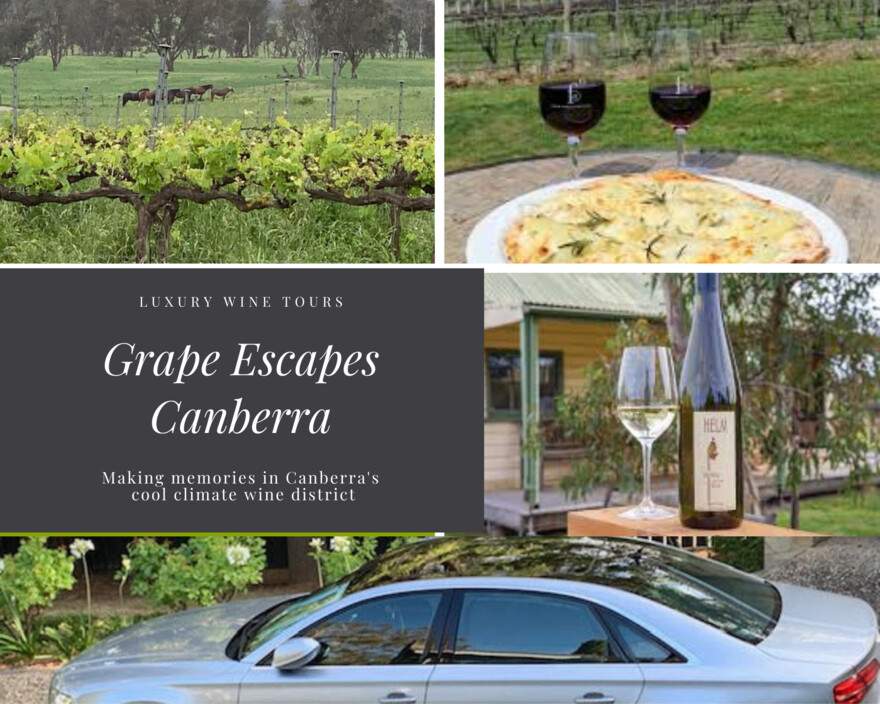 Grape Escapes Canberra Pic 1 - Grape Escapes Canberra your bespoke luxury wine tour a perfect day out tailored for lovers of wine and good times