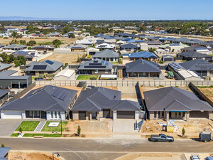 Overflow Constructions Pic 4 - Housing estate overview new homes