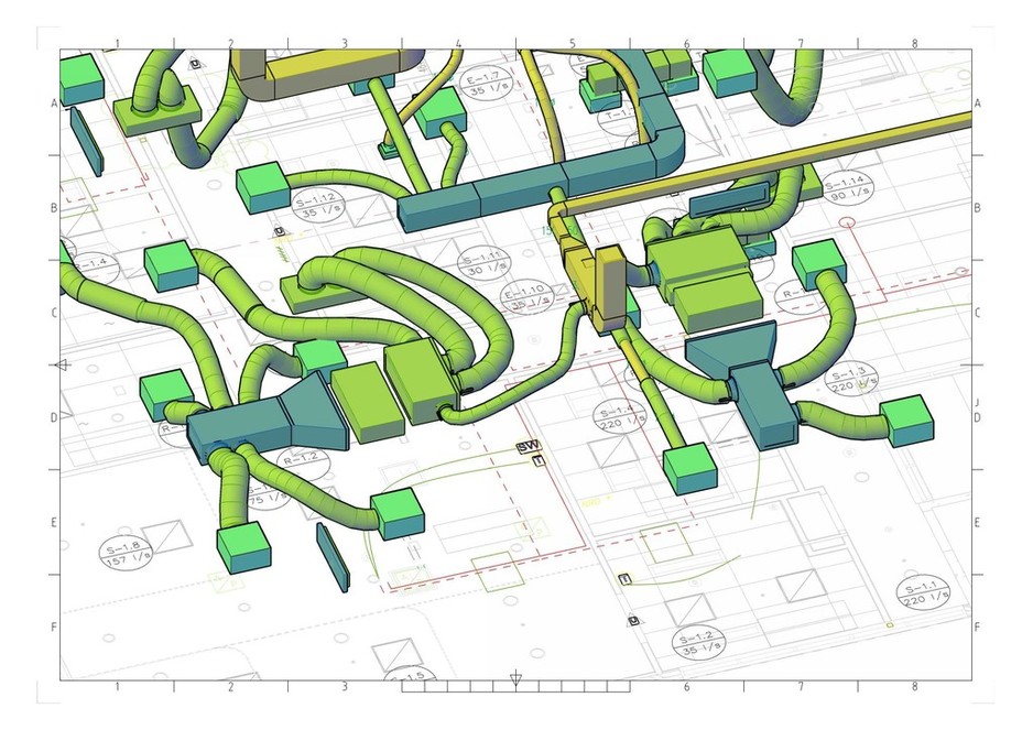 HVAC Drafting Services Pic 1