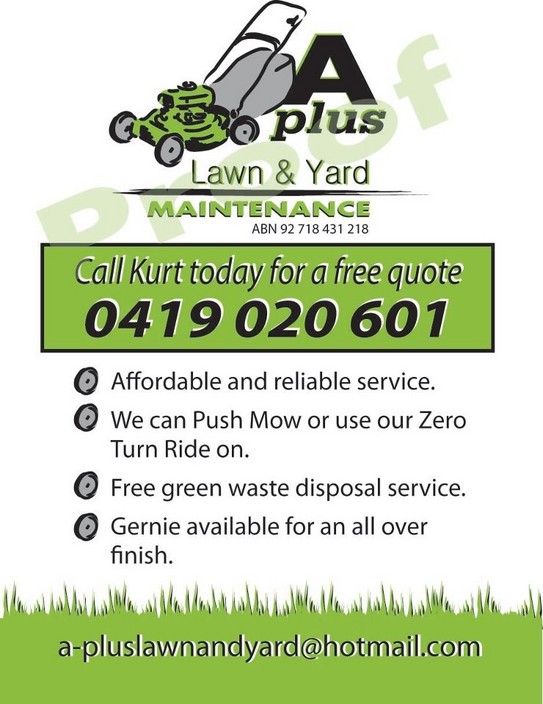 A-PLUS Lawn and Yard Maintenance Pic 2