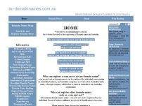 au domain names Pic 1 - 12year Domain Names