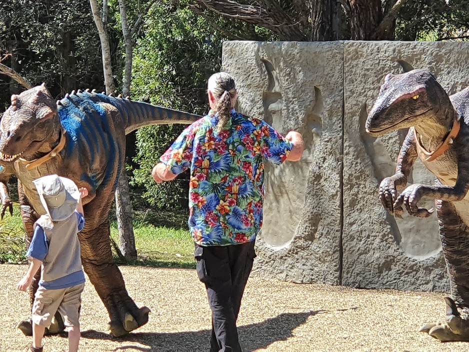 Butterfly House Coffs Harbour Pic 1 - Our world first dinosaur show captures your imagination as we bring you Exiting Extinction