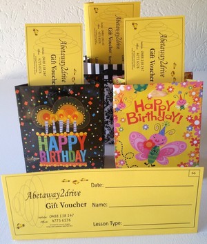 Abetaway2drive Pic 4 - Birthday Gift Vouchers Delivered