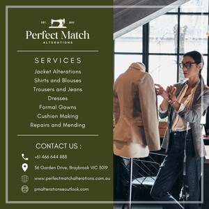 Perfect Match Alterations Pic 4 - Our Services