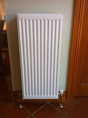 AquaHeat Hydronic Pic 2 - A typical hydronic heating panel