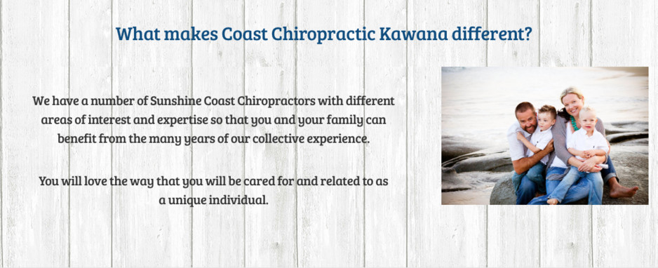 Coast Chiropractic Kawana Pty Ltd Pic 1 - What makes Coast Chiropractic Different