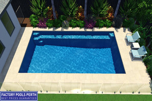 Factory Pools Perth Pic 5 - 8m x 3m Hampton pool