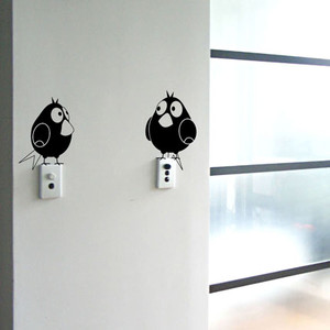 VINYL INTERIOR DESIGN Pic 2 - Two Fatty Birds Wall Decal