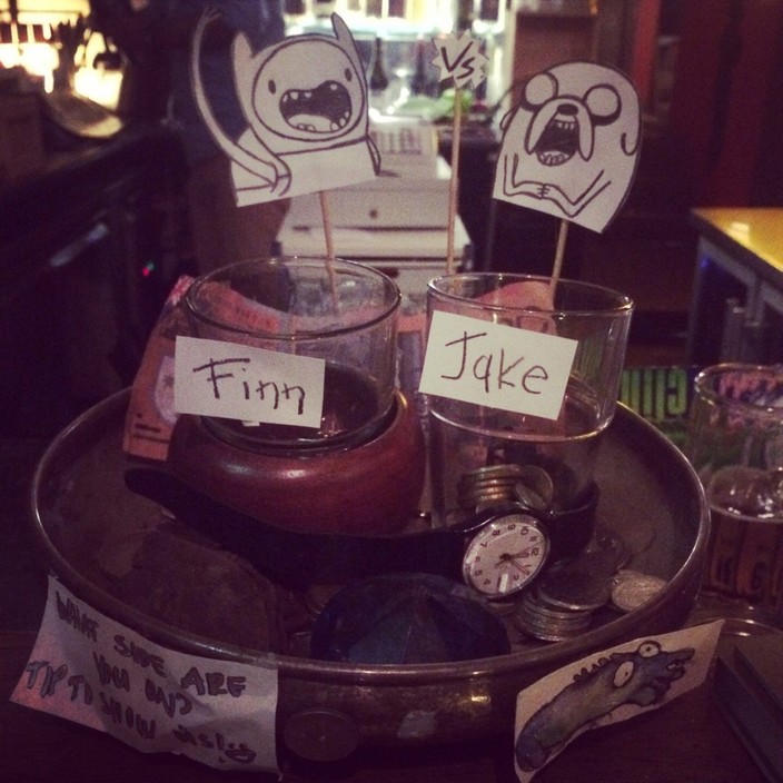 Mr Falcon's Pic 1 - Adventure Time Tip Jar Cute