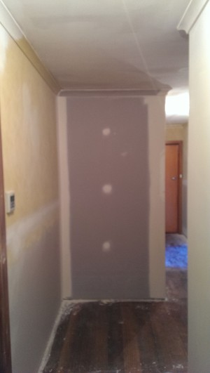 Phillip Maurice Plastering Pic 5 - doorway is now a wall