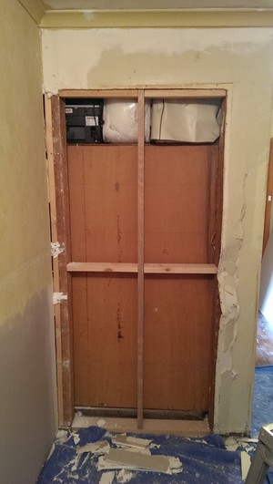 Phillip Maurice Plastering Pic 4 - doorway too be closed off