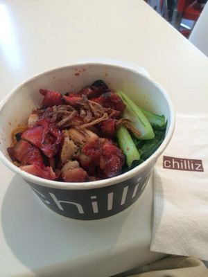 Chilliz Take Away Pic 3 - BBQ pork with rice