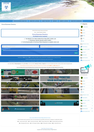 Wayne's Web World Pic 5 - Drone Business Directory Website