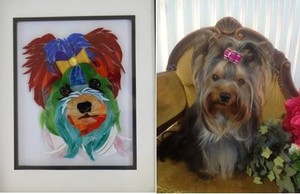 MosaicAura Pic 2 - Yorkie commission