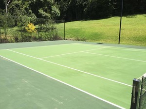 Santos So Clean Pic 4 - Tennis Court High Pressure Clean Baulkham HIlls