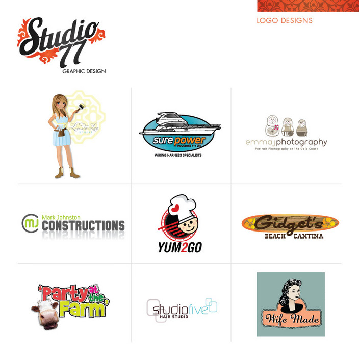 Studio 77 Graphic Design Pic 1 - Logo examples