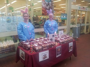 Bakers Delight Lakes Entrance Pic 2 - Bunraiser 2013 1 from every 6pk Hot Cross Buns donated to the Royal Childrens Hospital