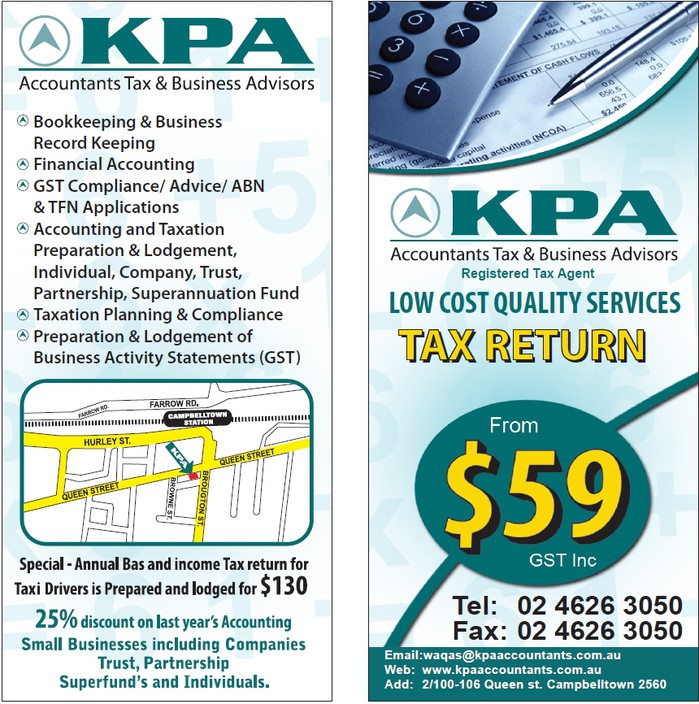 Campbelltown Accountants - KPA Accountants, Tax & Business Advisors Pic 1