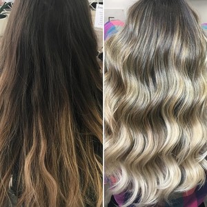 One Subiaco Hair Salon Pic 4 - COLOUR CORRECTION Gorgeous hairtransformation to livedincolor bestofbalayageemilyshairatone Tag a Friend to share this colour