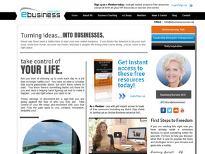 EBUSINESS COURSES Pic 3 - EBUSINESS COURSES website sign up as a member