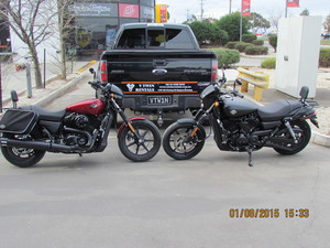 V Twin Rentals Pty Ltd Pic 4 - 2015 Harley Davidson Street 500s