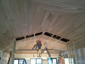 Peninsula Developments and Construction Services Pic 5 - Timber roof lining Benalla