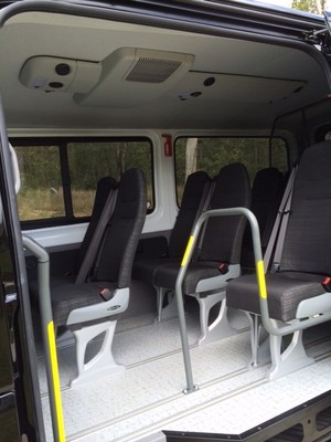 Atlantic Limousine Transfers & Tours Pic 5 - Mercedes Benz Sprinter 11seats Interior