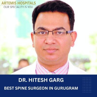 Dr. Hitesh Garg Top Spine Surgeon Artemis Hospital Pic 1