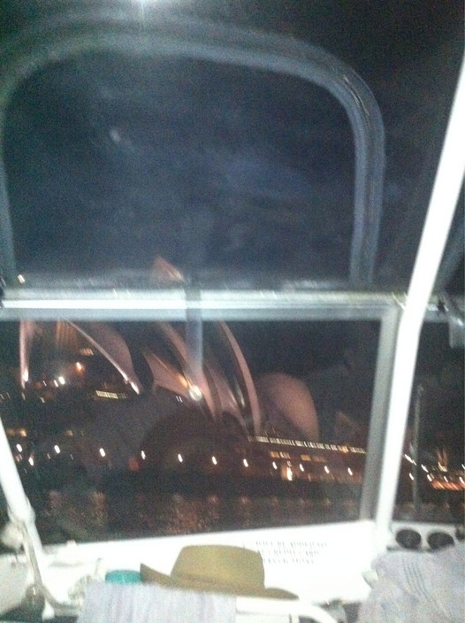 Water Taxis Bookings Sydney Harbour Pic 1 - from inside the water taxi