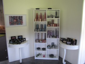 Candle Magic Dunsborough Pic 4 - Part of what is available at Alchemy Body and Soul in Yallingup