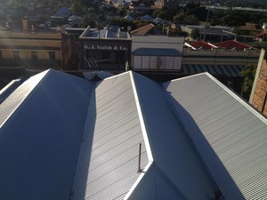 Brisbane Roof Restorations Pic 2 - Ipswich City Top of Town roof after