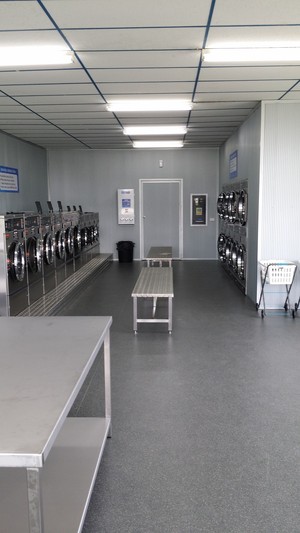 Spincity Coin Laundry Pic 3 - RELAXED FRIENDLY ENVIRONMENT PLENTY OF CAR PARKING EVERYTHING YOU NEED TO DO YOUR WASHING Soap dispenser and coin machine for your convenience