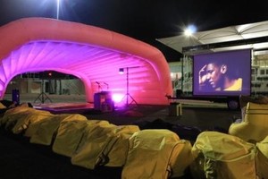 The Party Cave Pic 2 - MARQUEE MOVIES BEAN BAGS